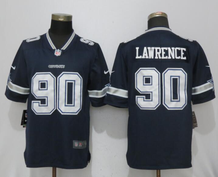 Men Dallas cowboys #90 Lawrence Blue Nike Vapor Untouchable Limited NFL Jerseys->->NFL Jersey